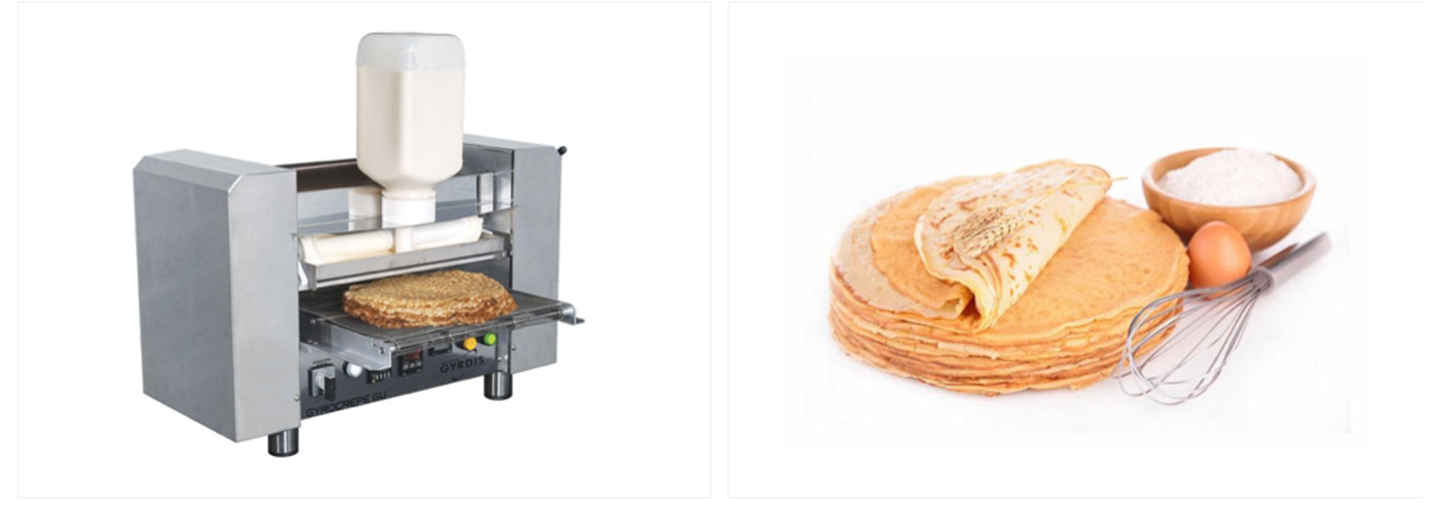 GYROCRÊPES (machine à crêpes automatique)