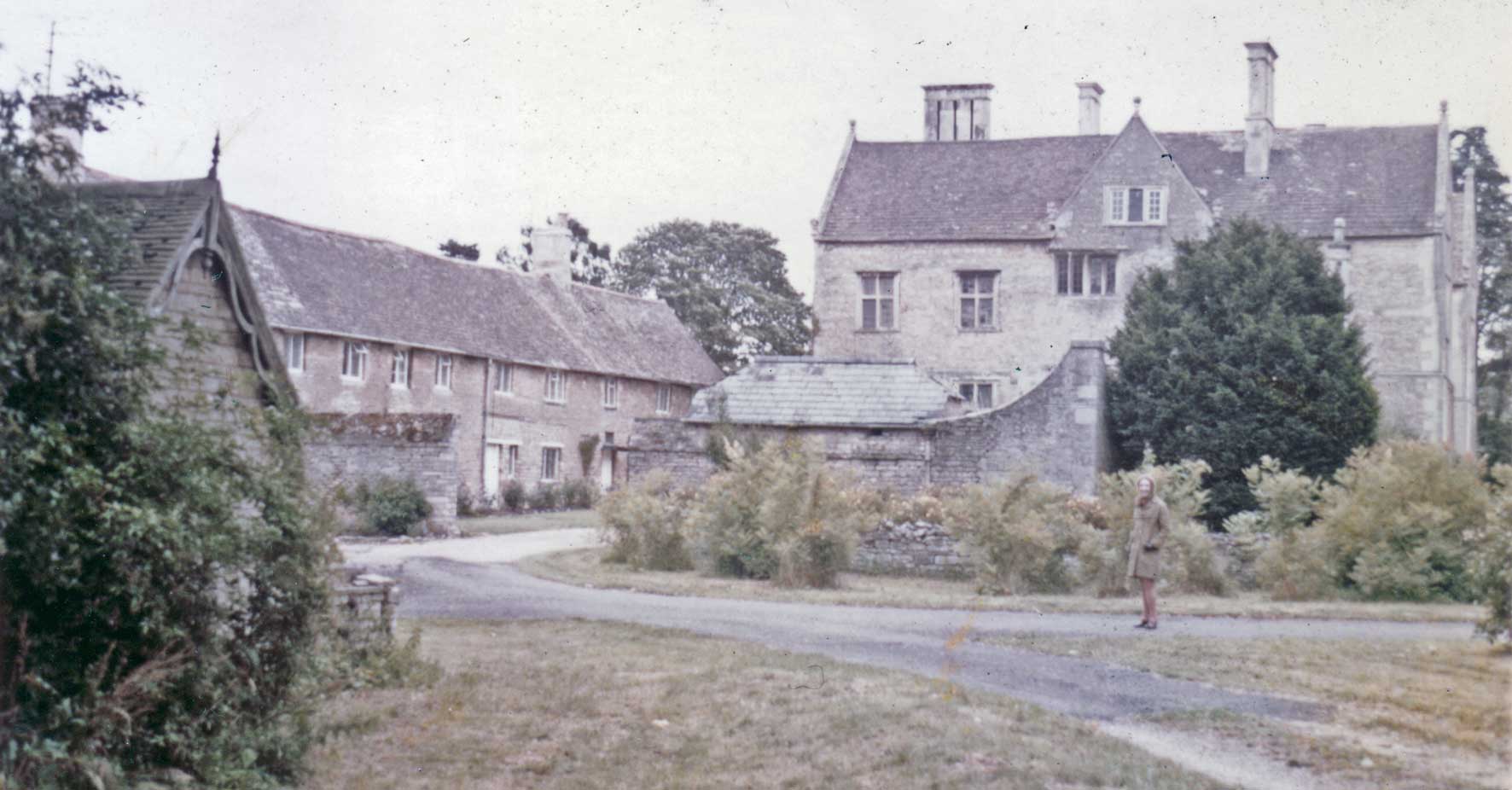 Side view Cotterstock Hall Northamptonshire 1970