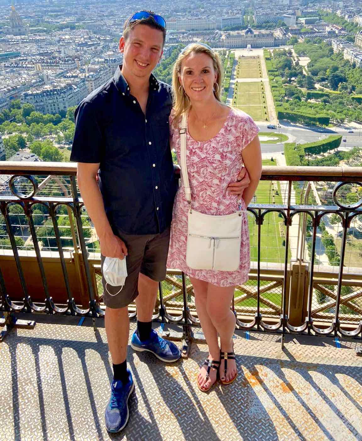 French couple vacationing in France during Covid-19 crisis